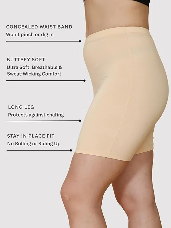 High_Waist_4-Way_Stretch_Shorts,_Pack_of_2