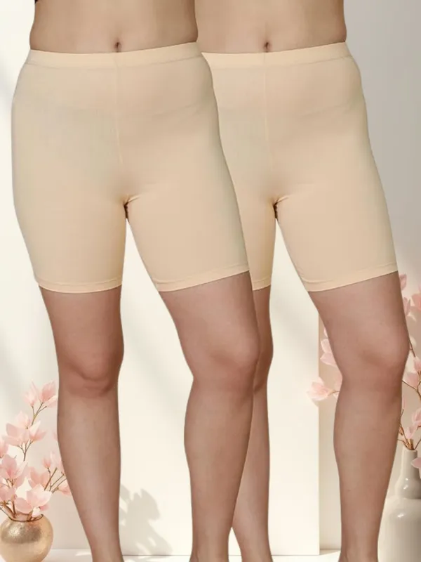High_Waist_4-Way_Stretch_Shorts,_Pack_Of_2