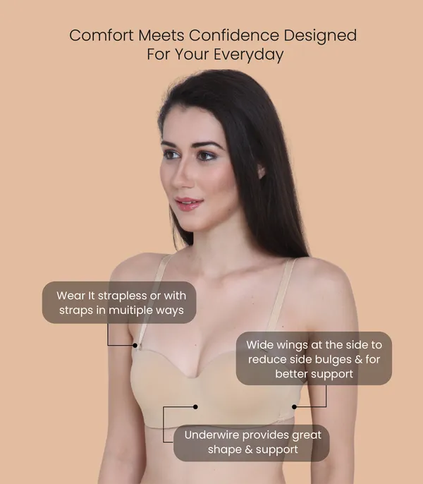 Demi_Cup_Bra_|,_Padded,_Underwired_Bra_|_Adjustable_Detachable_Straps,_Low_Coverage_Demi_Bra_(in