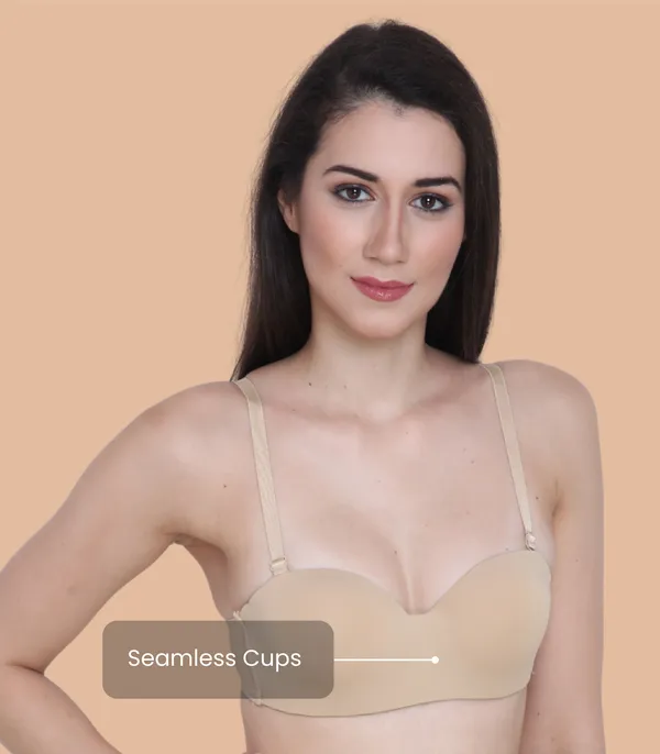 Demi_Cup_Bra_|,_Padded,_Underwired_Bra_|_Adjustable_Detachable_Straps,_Low_Coverage_Demi_Bra_(In