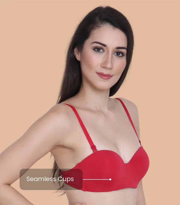 Demi_Cup_Bra_|,_Padded,_Underwired_Bra_|_Adjustable_Detachable_Straps,_Low_Coverage_Demi_Bra_(in