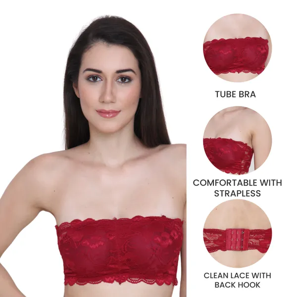Womens_Padded_Non_Wired_Floral_Tube_Bra_Strapless_Padded_Seamless_Hook_Closure_Bra