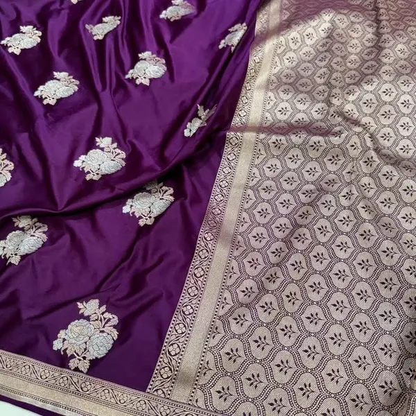 Purple_Mashru_Silk_Saree_With_Blouse_Piece_For_Women