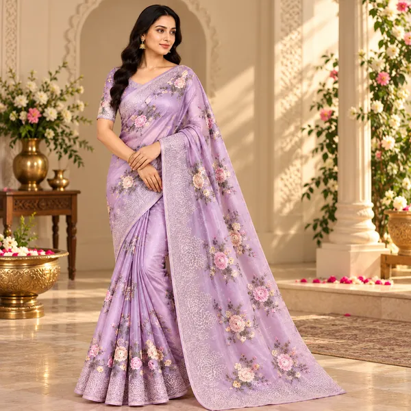 Purple_Mashru_Silk_Saree_With_Blouse_Piece_For_Women