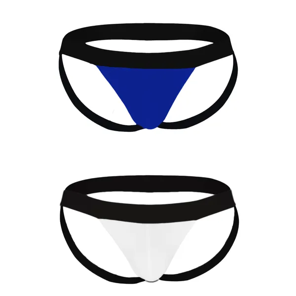 Blue_And_White_Bikini_Briefs_Pack_Of_2_for_Men