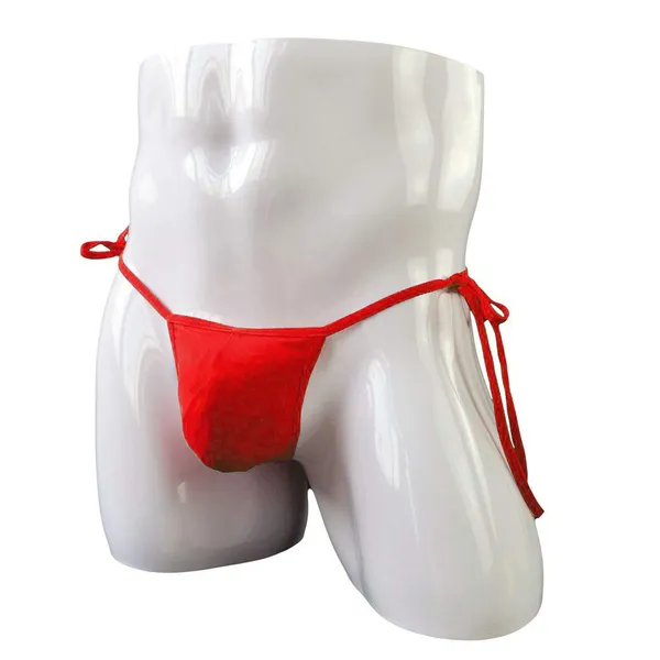 Red_Elastic_Side-Tie_Thong_Underwear_for_Men