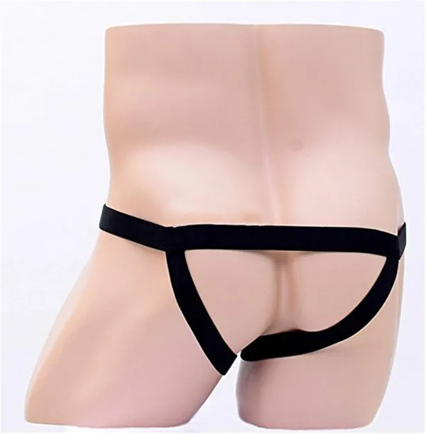 Black_And_Red_Dog_Harness_With_Metal_Ring