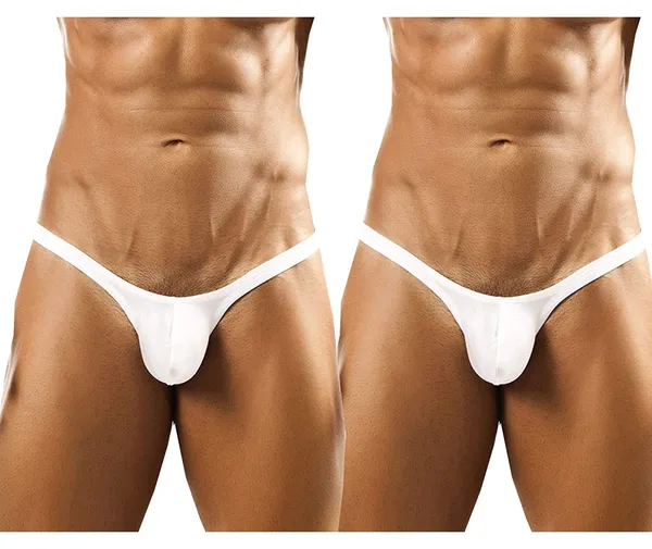 White_Low_Rise_Thong_Briefs_for_Men
