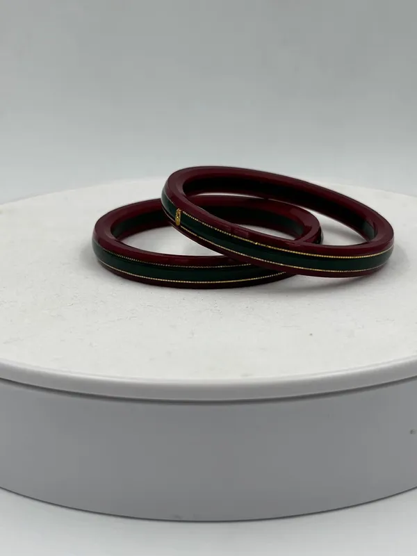 Maroon_Traditional_Bangle_Set_for_Women