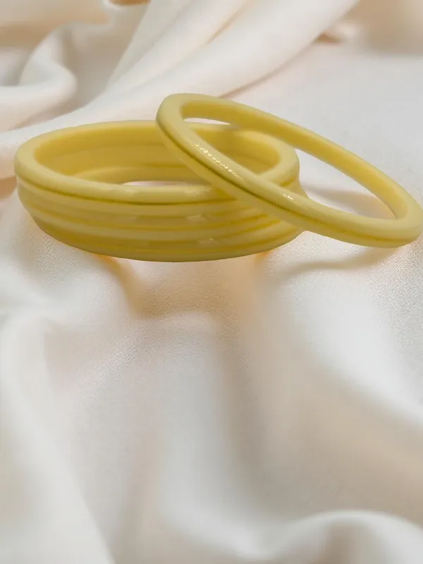 Yellow_Traditional_Bangle_Set_for_Women