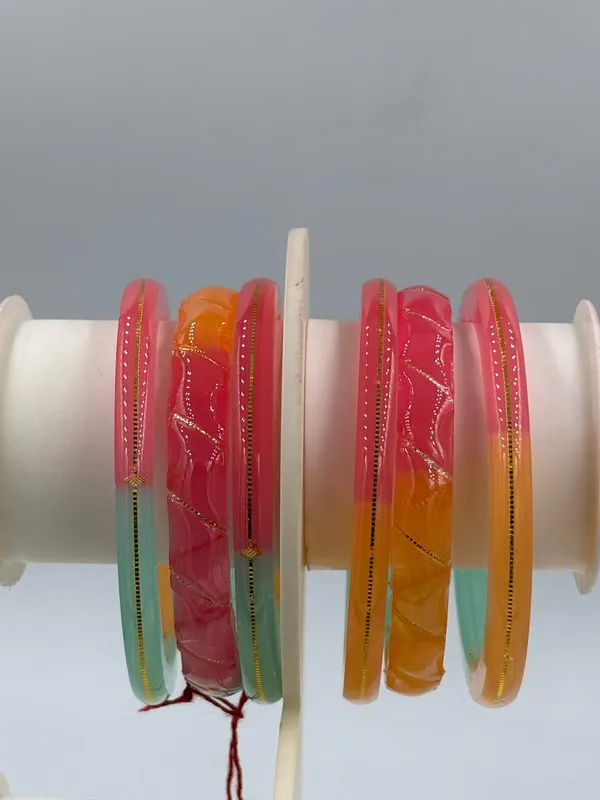 Shreenathji_Gold_Daily_Wear_&_Festive_Bangles_22K_Gold_Trans_Multi_Colour_Orange,_Pink_&_Blue_Bangle_Set_(Pack_of_6)