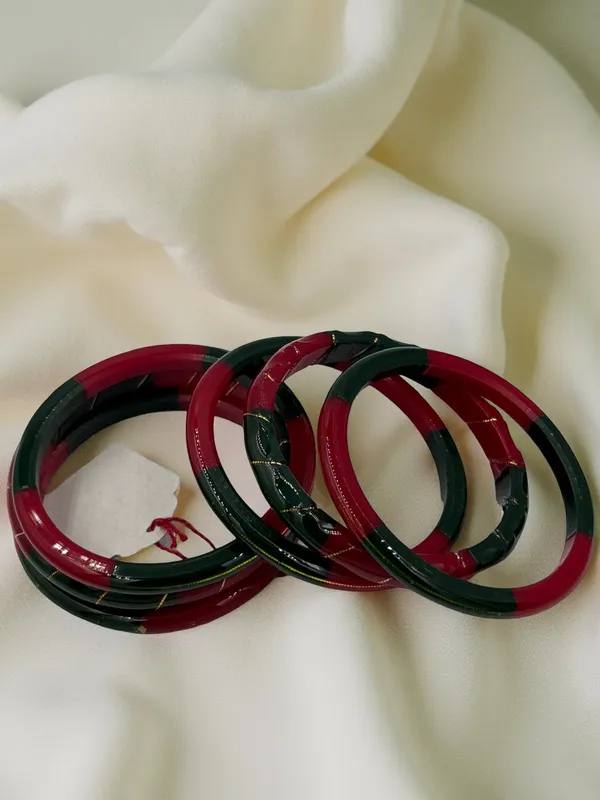 Maroon_Black_Embellished_Bangle_Set_for_Women