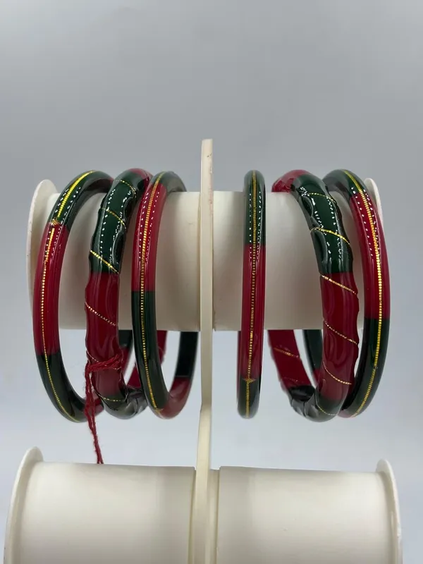 Shreenathji_Gold_Daily_Wear_&_Festive_Bangles_22K_Gold_Multi_Colour_Red_&_Green_Bangle_Set_(Pack_of_6)
