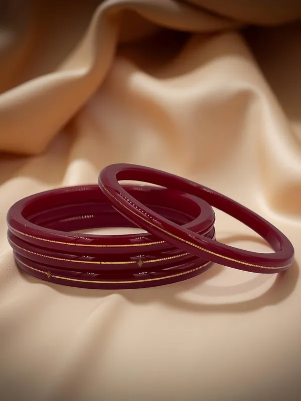 Maroon_Gold_Tone_Embellished_Bangle_Set_for_Women