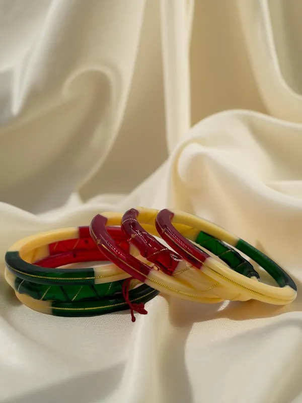 Shreenathji_Gold_Daily_Wear_&_Festive_Bangles_22K_Gold_Trans_Multi_Colour_Red,_Green,_Blue_&_Ivory_Bangle_Set_(Pack_of_6)