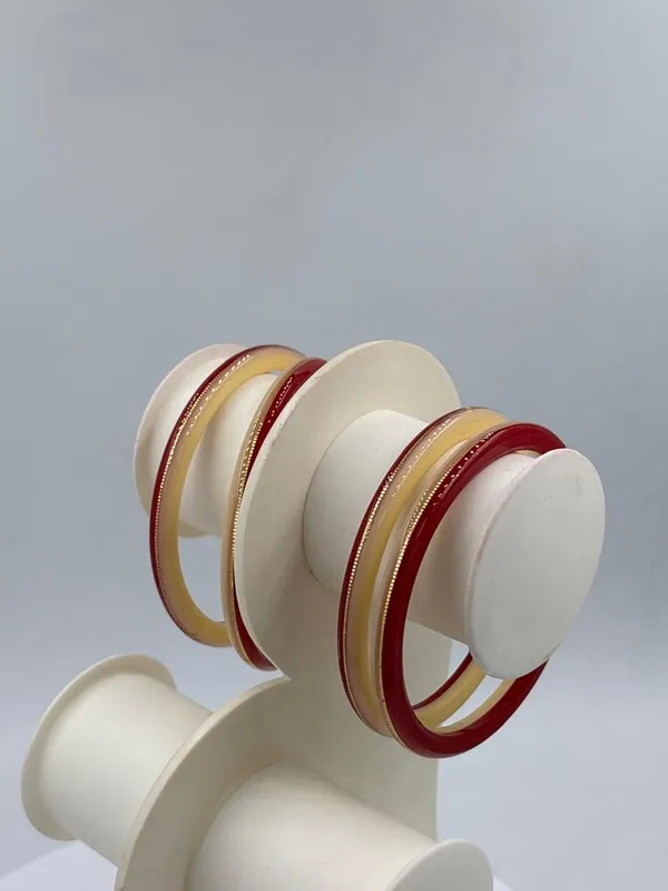 Maroon_Cream_Glossy_Bangles_Set_For_Women