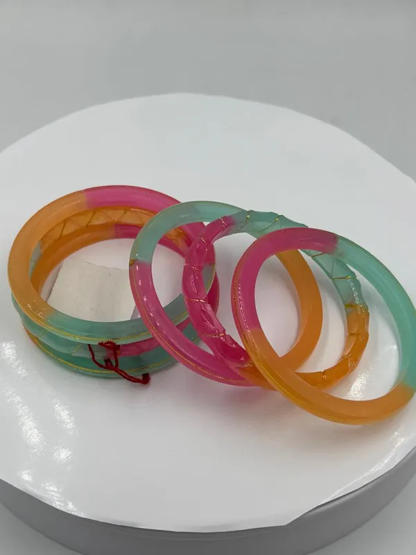 Multicolour_Acrylic_Embellished_Bangles_for_Women