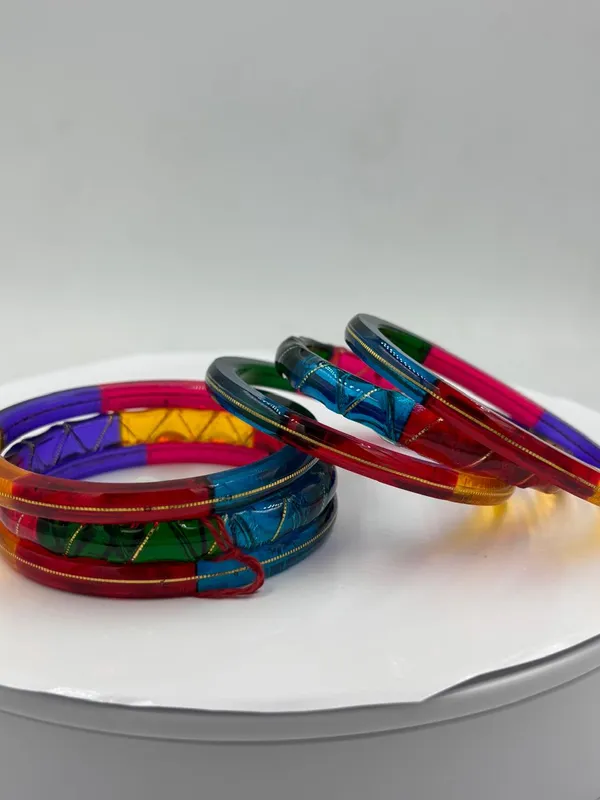 Shreenathji_Gold_Daily_Wear_&_Festive_Bangles_22K_Gold_Trans_Multi_Colour_Bangle_Set_(Pack_of_6)