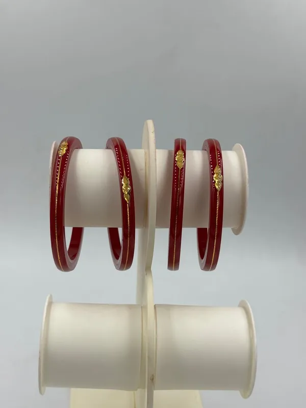 Maroon_Embellished_Bangle_Set_for_Women