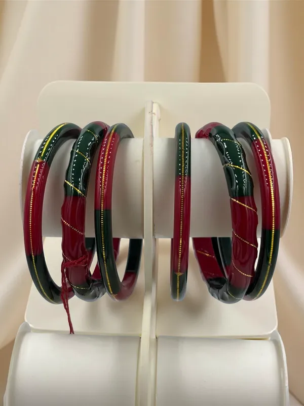 Maroon_Black_Embellished_Bangle_Set_for_Women