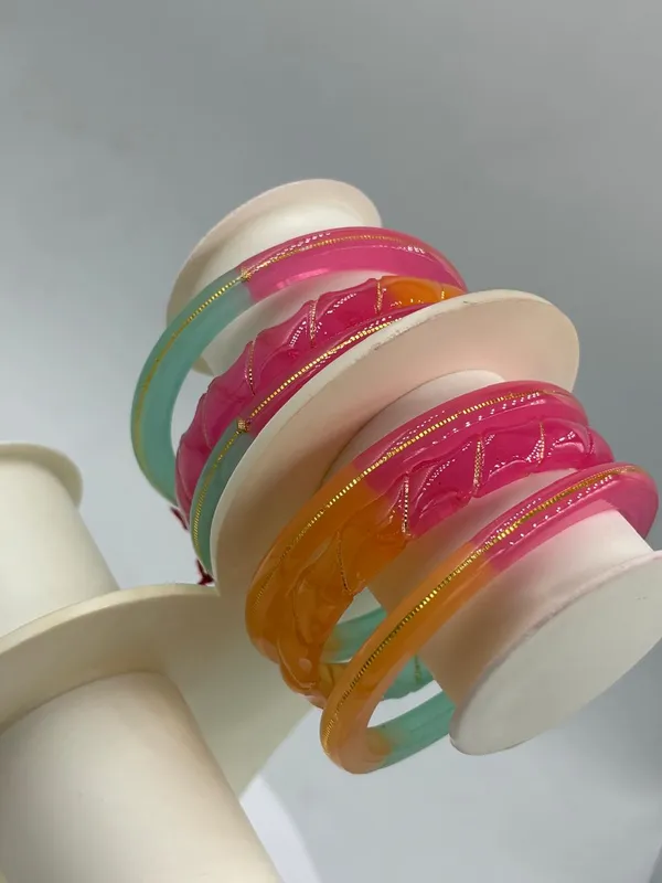 Multicolour_Acrylic_Embellished_Bangles_for_Women