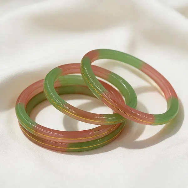 Multicolor_Gold-Tone_Plastic_Slim_Stackable_Bangle_Set_For_Women_Pack_Of_4