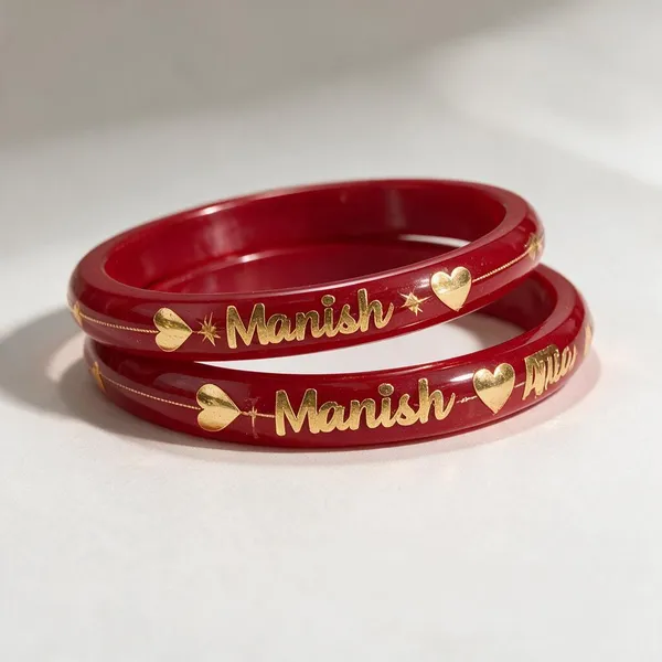 Red_Gold-Tone_Plastic_Engraved_Bangle_Set_For_Women_Pack_Of_2