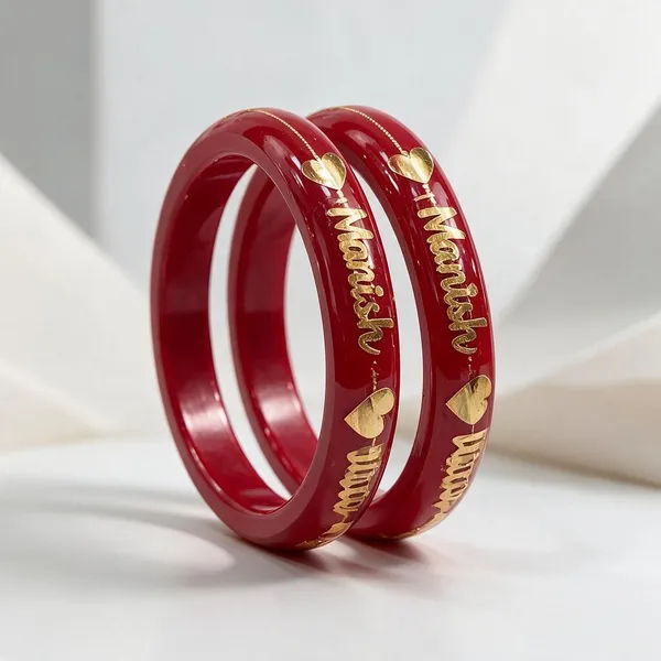 Red_Gold-Toned_Plastic_Heart_Motif_Bangle_Set_For_Women_Pack_Of_2