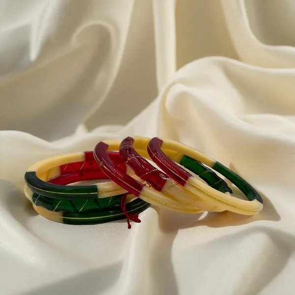 Red_Green_Blue_Ivory_Gold-Toned_Festive_Bangle_Set_For_Women_Pack_Of_6