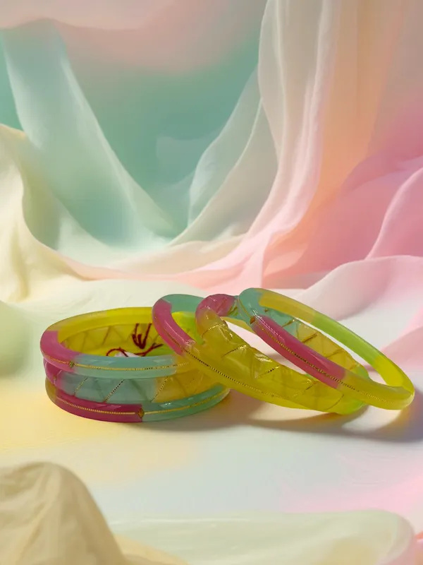 Multicolor_Patterned_Bangles_Set_for_Women