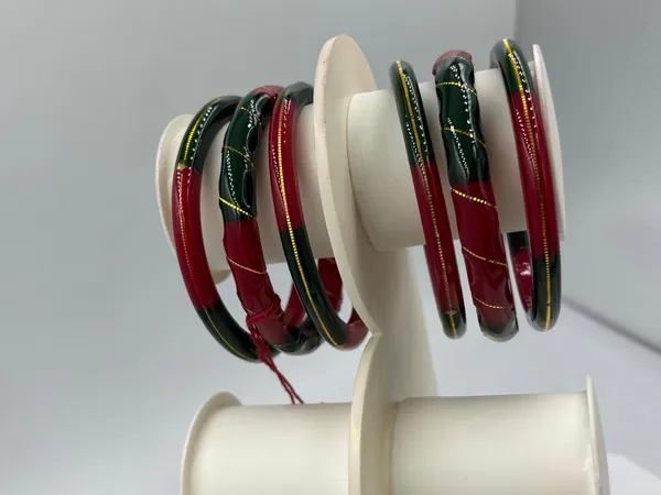 Maroon_Black_Embellished_Bangle_Set_for_Women