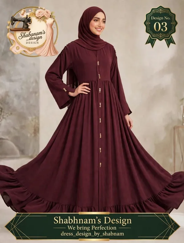 Maroon_Flared_Modest_Maxi_Dress_for_Women