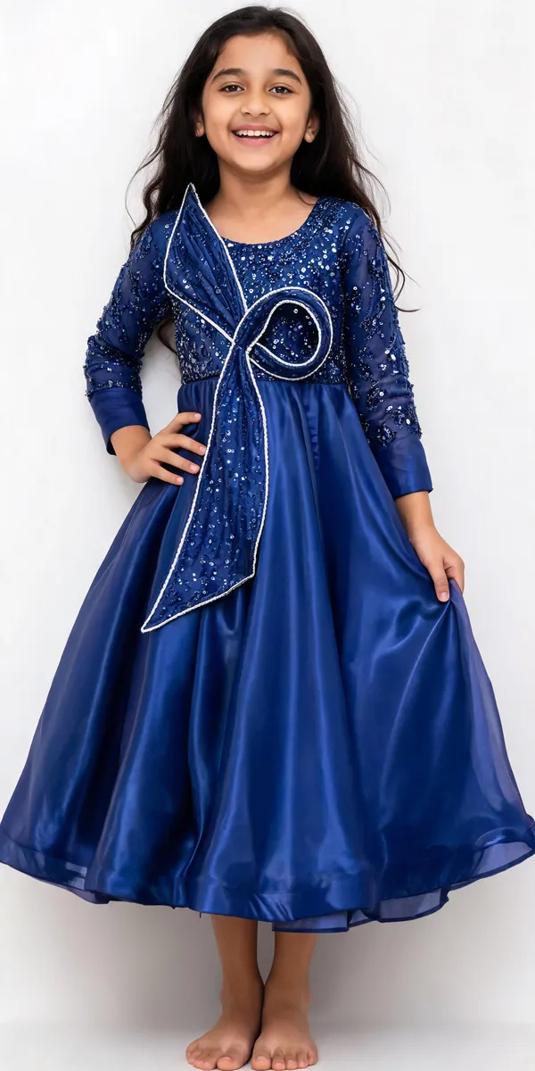 Blue_Jimmy_Choo_Fit_And_Flare_Party_Dress_For_Girls
