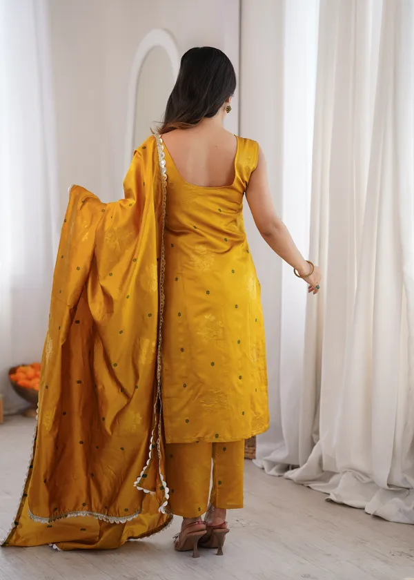 Mustard_Floral_Suit_Set_For_Women