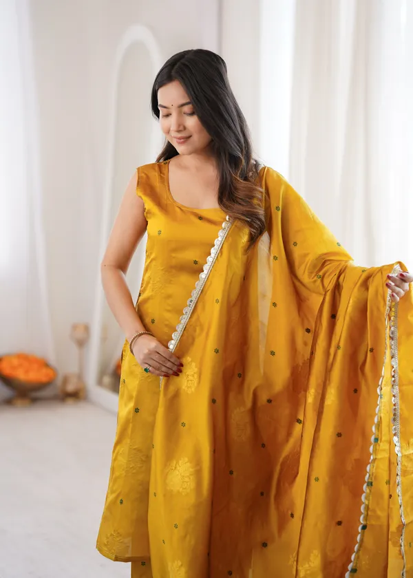 Mustard_Floral_Suit_Set_For_Women