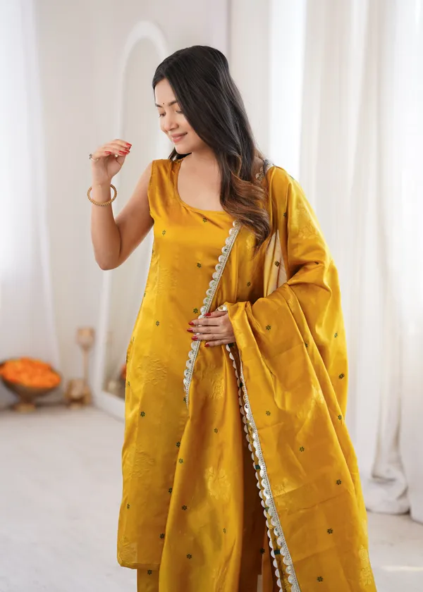 Mustard_Floral_Suit_Set_For_Women