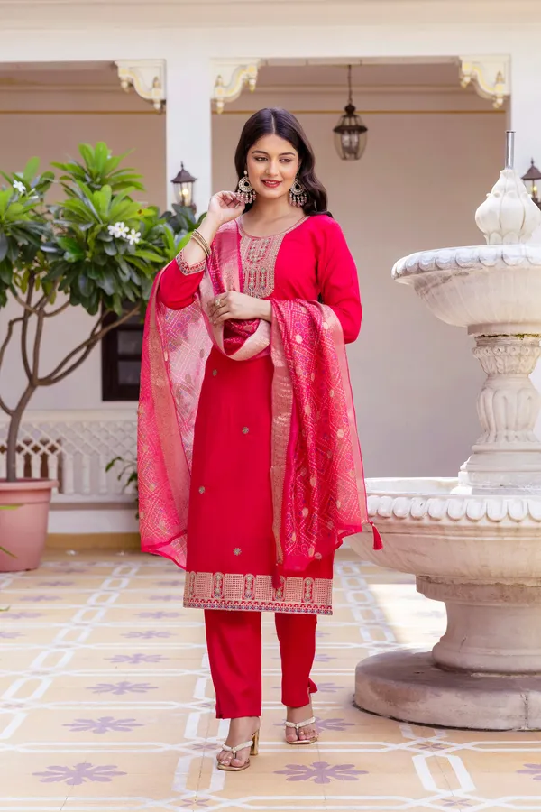 Pink_Embroidered_Straight_Kurta_Set_For_Women