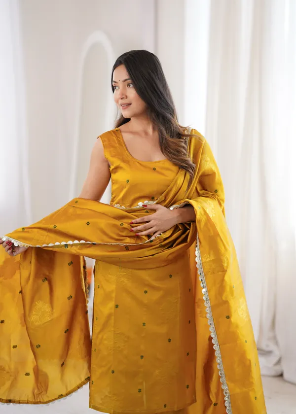 Mustard_Floral_Suit_Set_For_Women