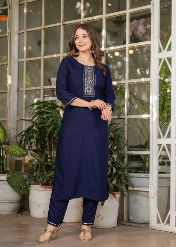 Navy_Straight_Kurta_Set_With_Dupatta_For_Women