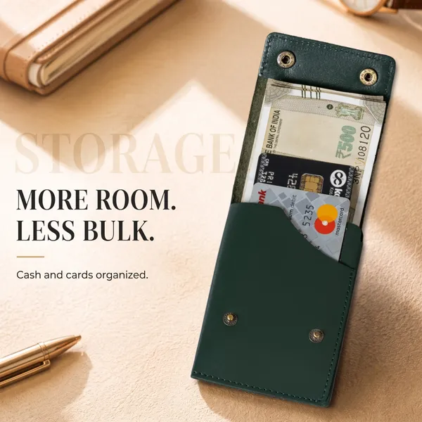 Green_Snap_Slim_Genuine_Leather_Wallet_For_Men