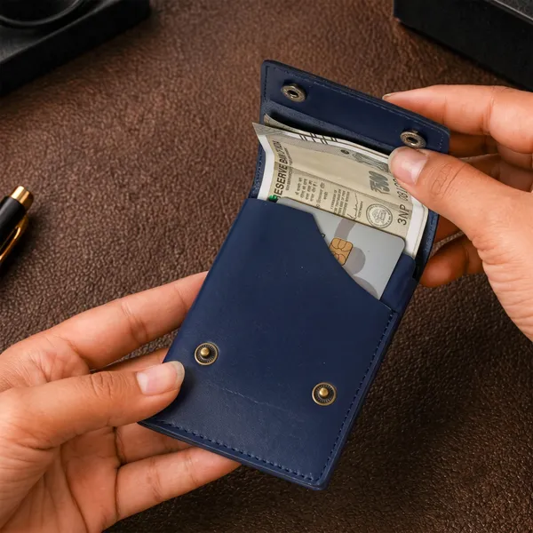 Navy_Snap_Slim_Genuine_Leather_Wallet_For_Men