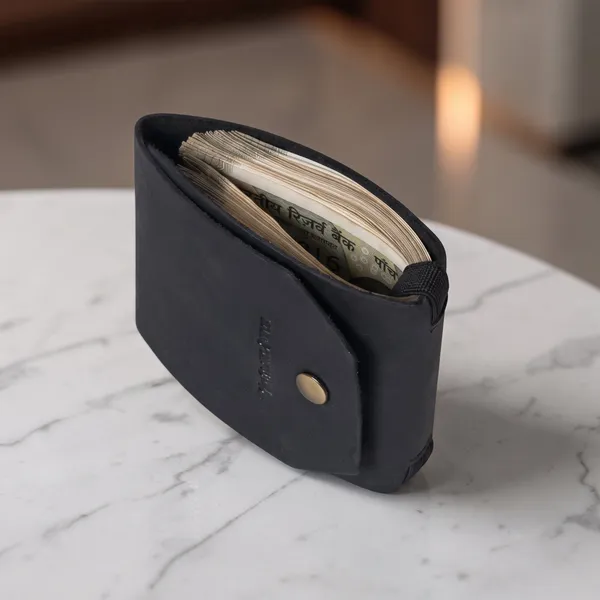 Black_Cash_Clasp_Wrap_Genuine_Leather_Magnetic_Slim_Wallet_For_Men