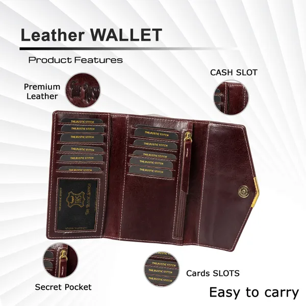 Dark_Brown_Diva_Genuine_Leather_Clutch_Wallet_For_Women