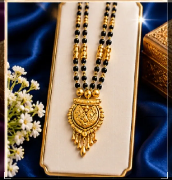 Gold_Tone_Black_Beaded_Pendant_Mangalsutra_Necklace