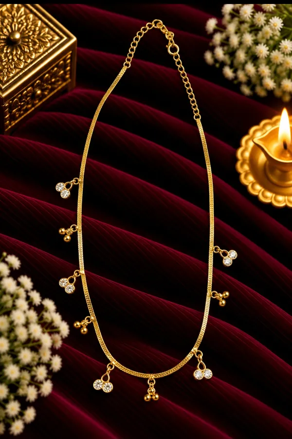 Gold_Tone_Crystal_Charm_Necklace_for_Women