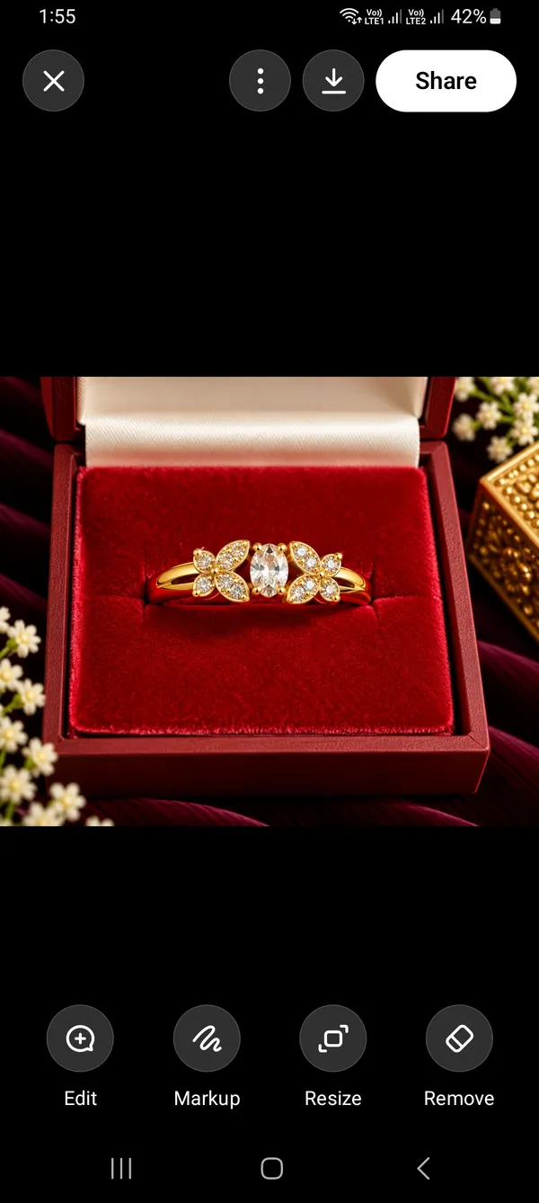 Gold_Tone_Floral_Crystal_Ring_for_Women