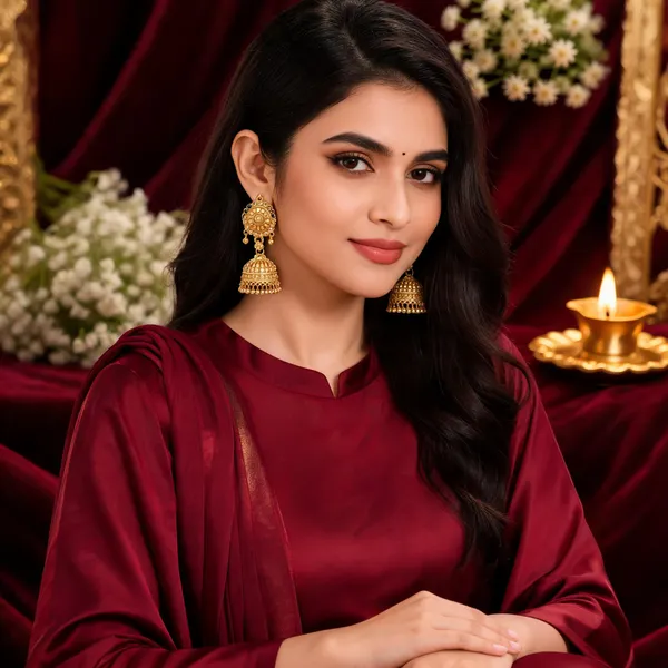 Gold_Brass_Earrings_For_Women