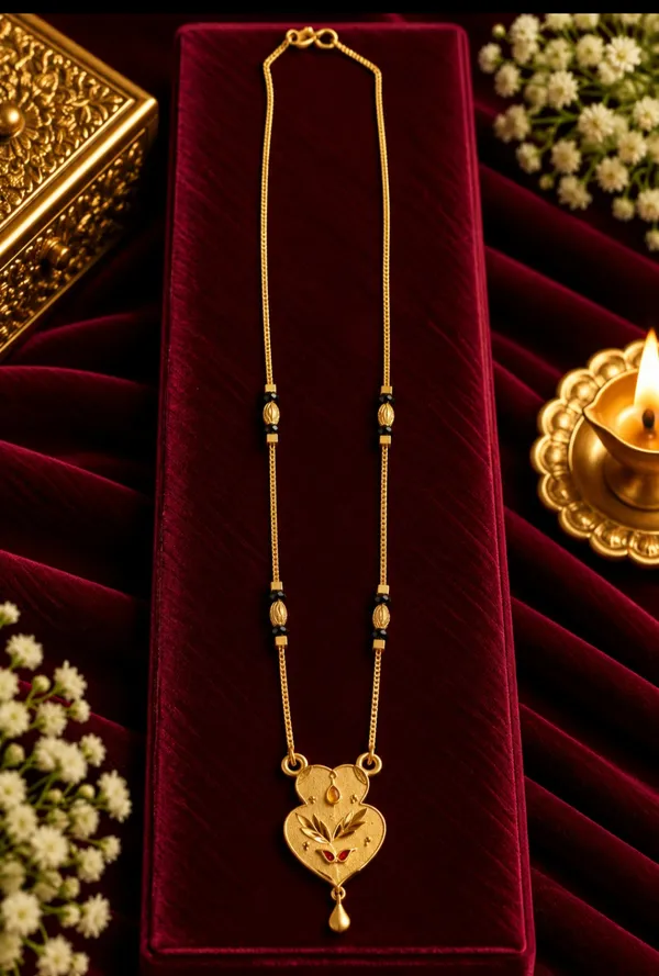 Gold_Tone_Floral_Pendant_Mangalsutra_for_Women