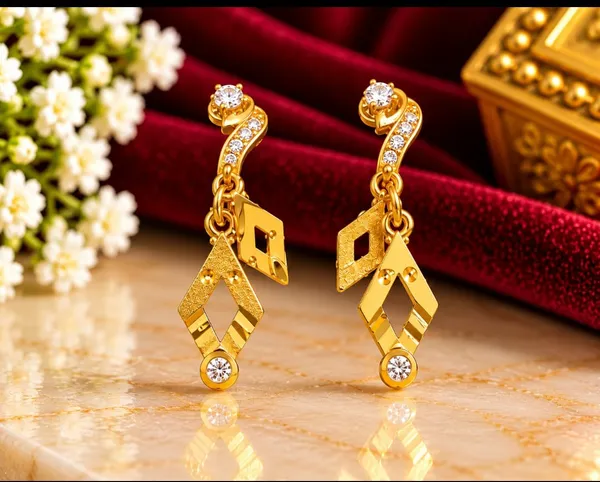 Gold_Tone_Geometric_Drop_Earrings_for_Women