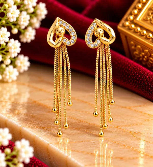 Gold_Tone_Heart_Drop_Earrings_for_Women